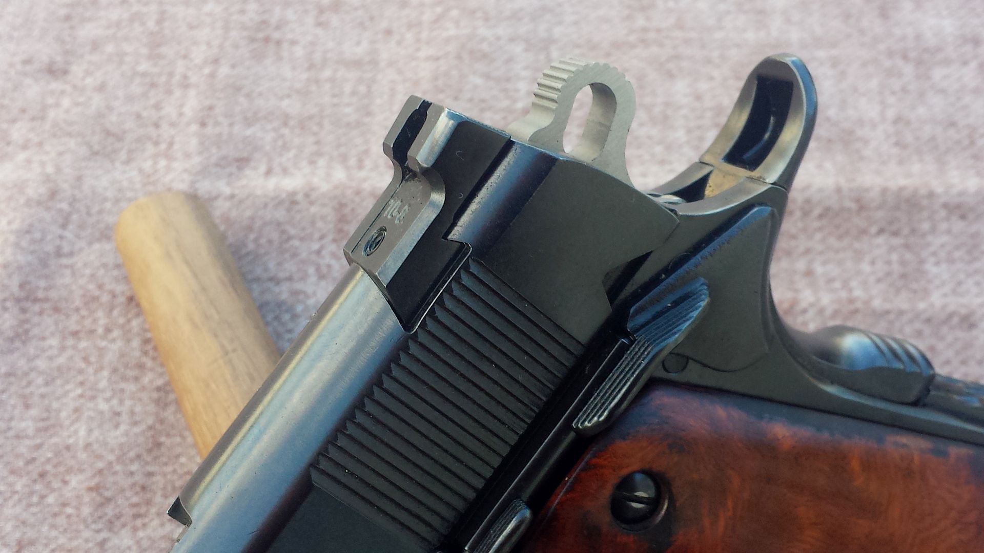 Calculating height of the front sight? 1911Forum